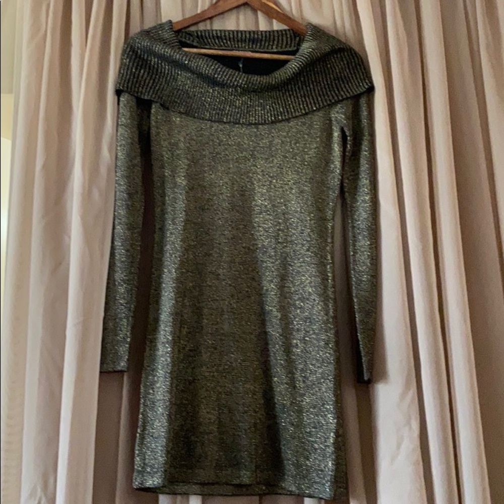 Energie Off the Shoulder Sweater Dress